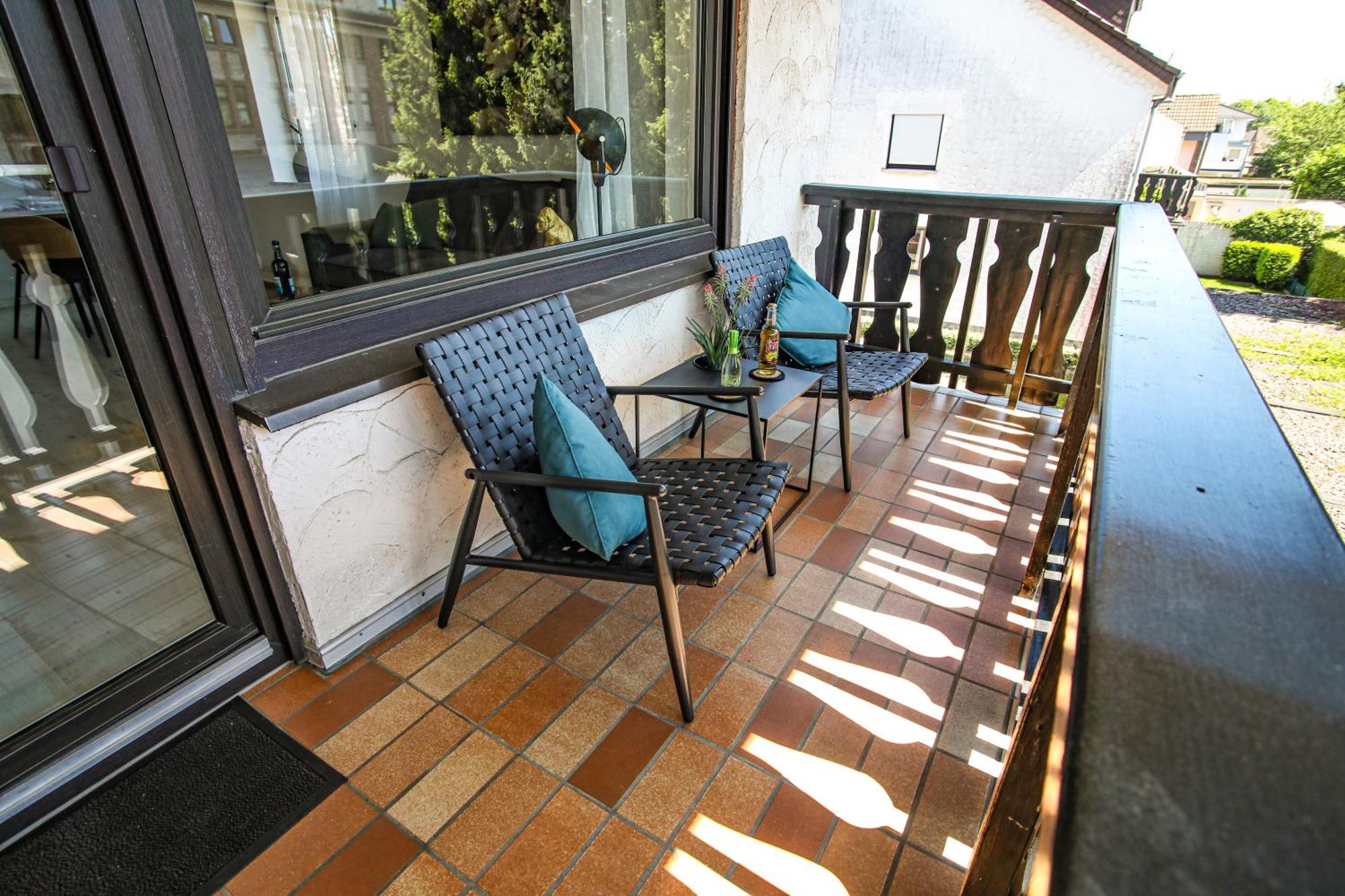 Zentral - Gemuetlich - Kueche - Balkon - Garage Bad Lippspringe Exterior foto